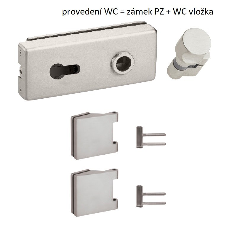 SADA 2 SKLO QUATRO MAG WC/E dovnitř