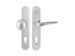 Dveřní bezpečnostní kování DAVID/ARIA HTSI P4500 PZL/CH-SAT 92mm