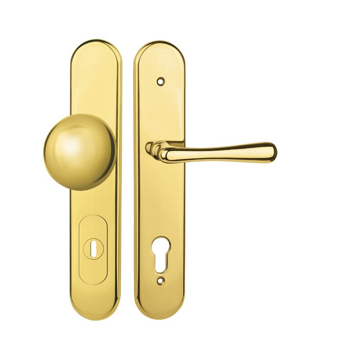 DAVID/ELEGANT HTSI P4500 DEF PZR/A 90mm - Dveře a dveřní příslušenství Dveřní kování, dveřní příslušenství Interiérové kování Kování Twin Kování Kování twin Bezpečnostní kování Štítkové kování