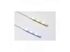 LED-lišta Strip LED Plus, 0,6 Watt, studená bílá, d 84 mm, elox