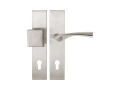 Dveřní bezpečnostní kování COLUMBUS HR H 2094KS s klikou ALA COLUMBUS HR H 2094KS PZR/E 72mm s klikou ALA