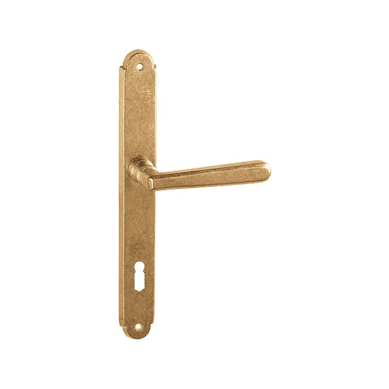 Dveřní štítkové kování ALT WIEN PW 3000 PZ/SM 90mm