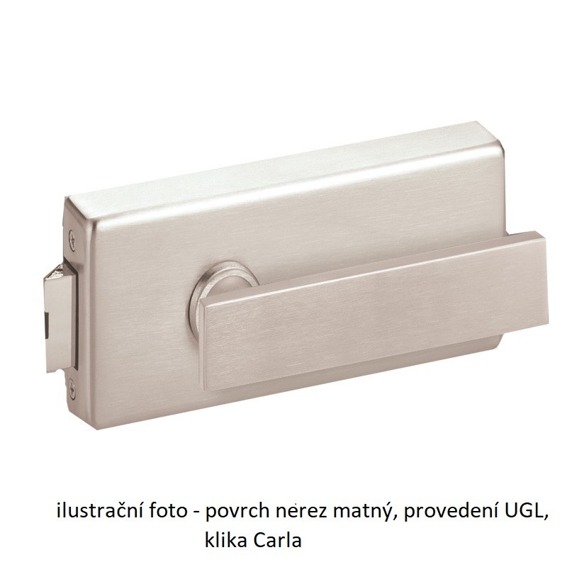 SKLO QUATRO II ZÁMEK H 6085 KPZL/R/CM s klikou CUBOID otevírání dovnitř 