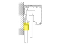 TWIN MINIMAL II SADA PRO BOČNÍ SVĚTLÍK 1300 MM/F9