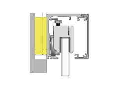 Produkt MONTÁŽ PŘED ZÁRUBEŇ (PODLOŽKA PVC 5x55x1000mm)