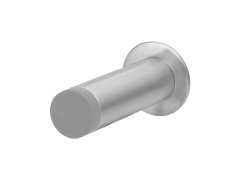 Produkt Dveřní zarážka SOLIDO ø20 mm, gumová patka L= 60 mm, montáž na zeď, hliník elox