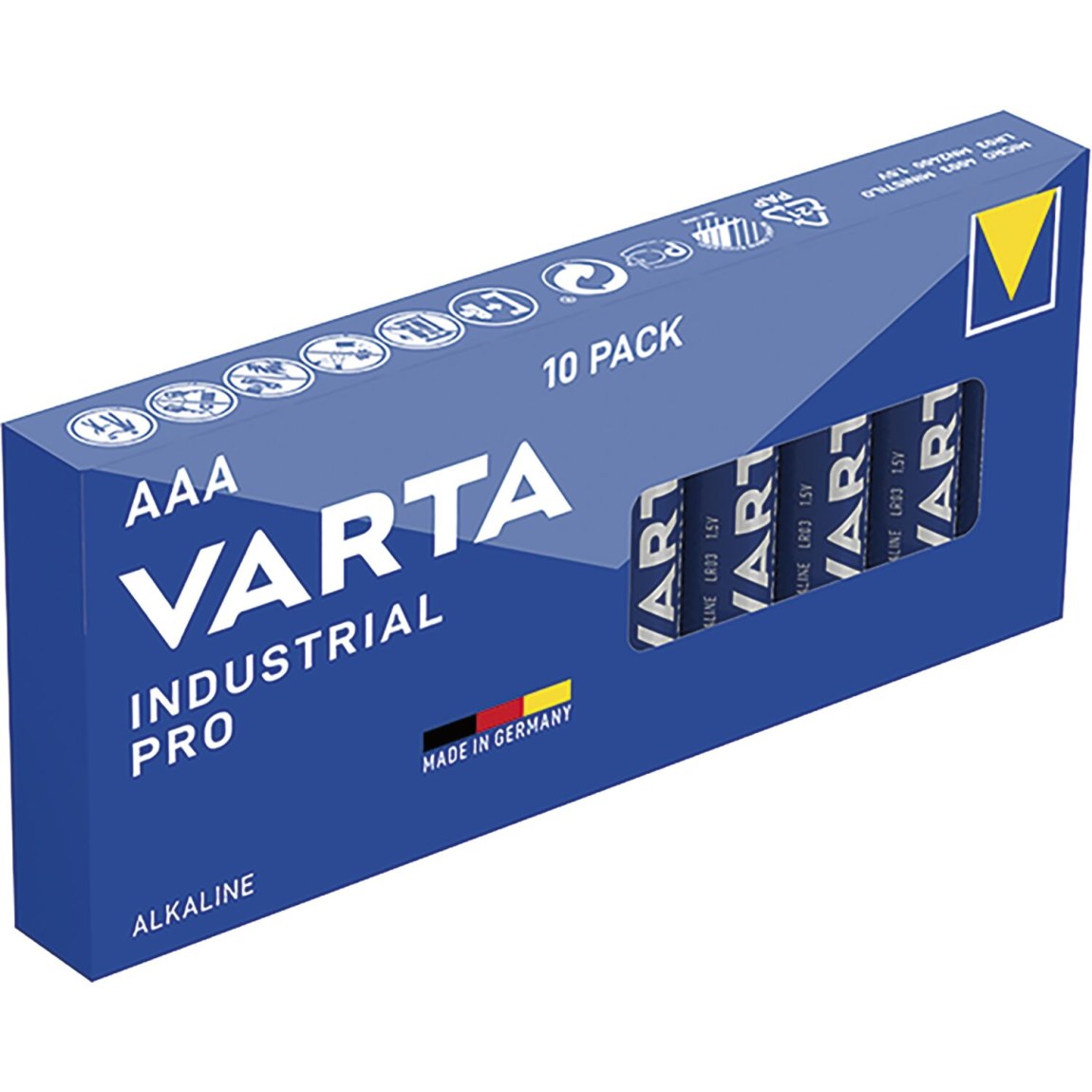 VARTA baterie průmyslové LR03/AAA 1,5V 10 kusů - 