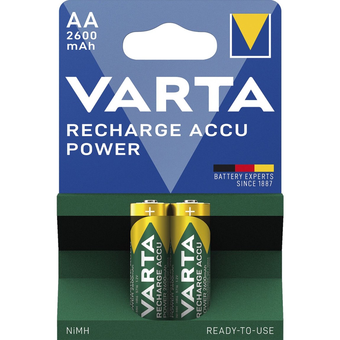 VARTA nabíjecí baterie Professional HR6/AA 1,2 V (2ks) VARTA nabíjecí baterie Professional HR6/AA 1,2 V (2ks) -