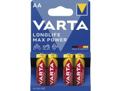 VARTA Batterie Longlife Max Power LR6/AA 1.5V 4 kusy