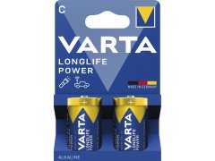 VARTA baterie Longlife Power LR14/C 1,5 Voltů 2 kusy