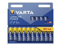 VARTA baterie Longlife Power LR6/AA 1,5 Voltů 20 kusů