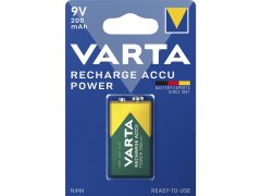 VARTA Batterie nabíjecí Akku Power 6F22 9V 200 mAh (1 ks)