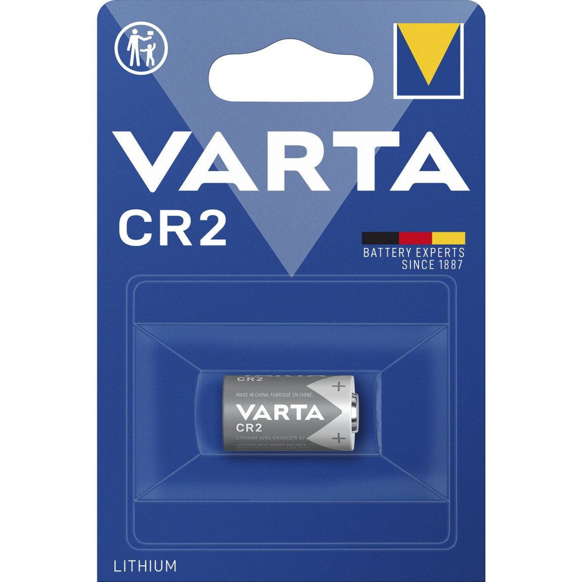 VARTA fotobaterie Lithium CR 2 3,0 V (1 ks) - 