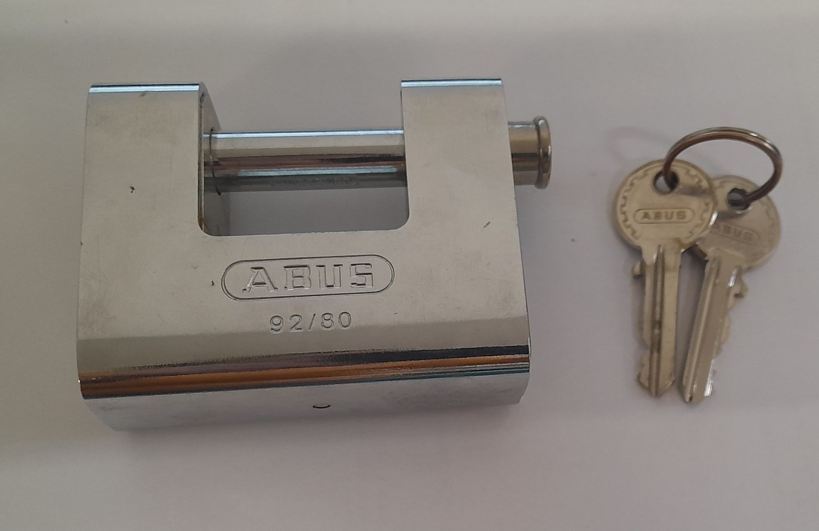 Visací zámek ABUS 92/80 Monoblock - 