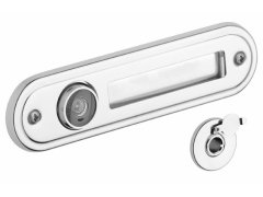 Rostex Průhledítko se jmenovkou oblé Cr – nerez