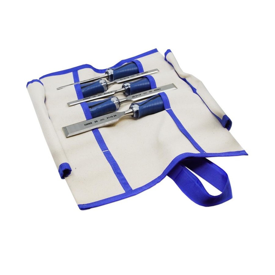 Sada dlát plochých úderových v kapsáři, HEAVY DUTY, 6-12-16-20-26 mm - 