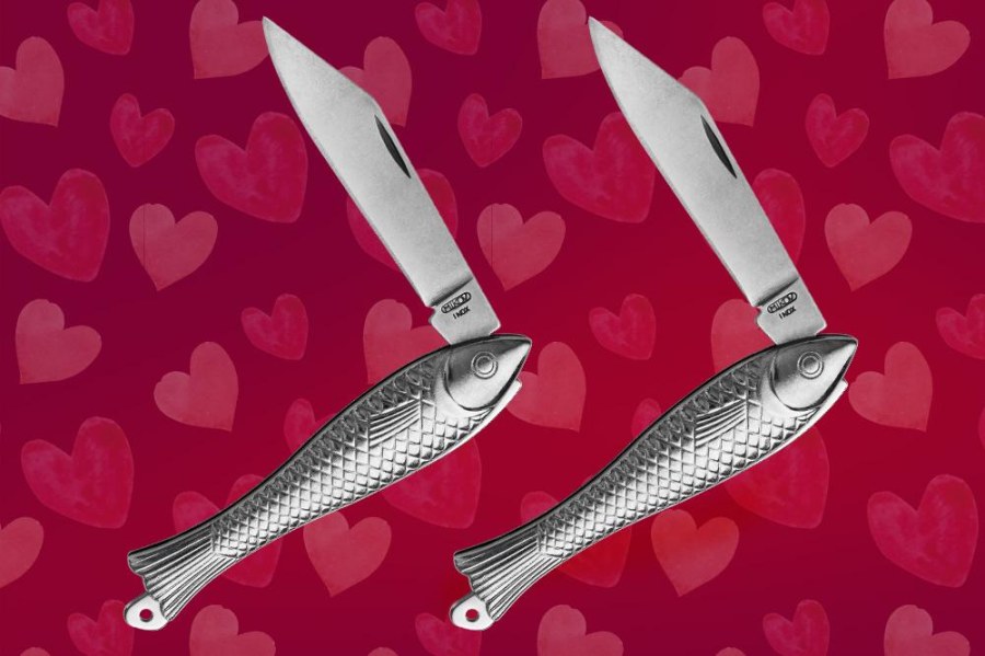 AKČNÍ SET VALENTÝN - 2x stříbrná Rybička - 