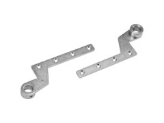 DORMAKABA čepový závěs 7411 K/46 pro dřevěné dveře, pravý, ocel pozink