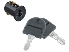 Produkt Výměnná vložka, Häfele Symo EC Pure E1, individuální uzávěr, se sklopným klíčem