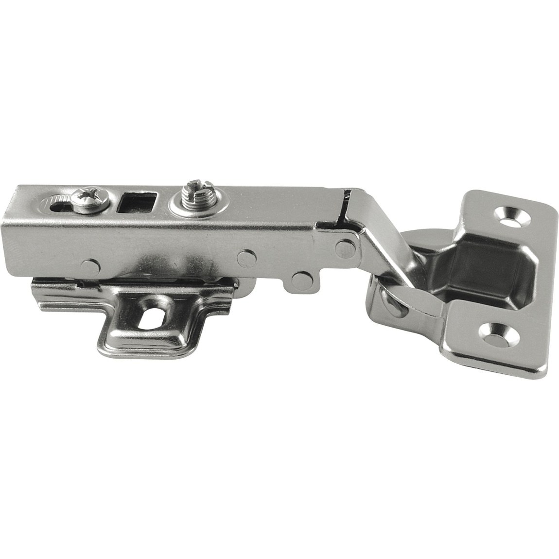 Miskový závěs s&nbsp;tlumením, naložený, 110°,klipová montážní podložka na vrut - 