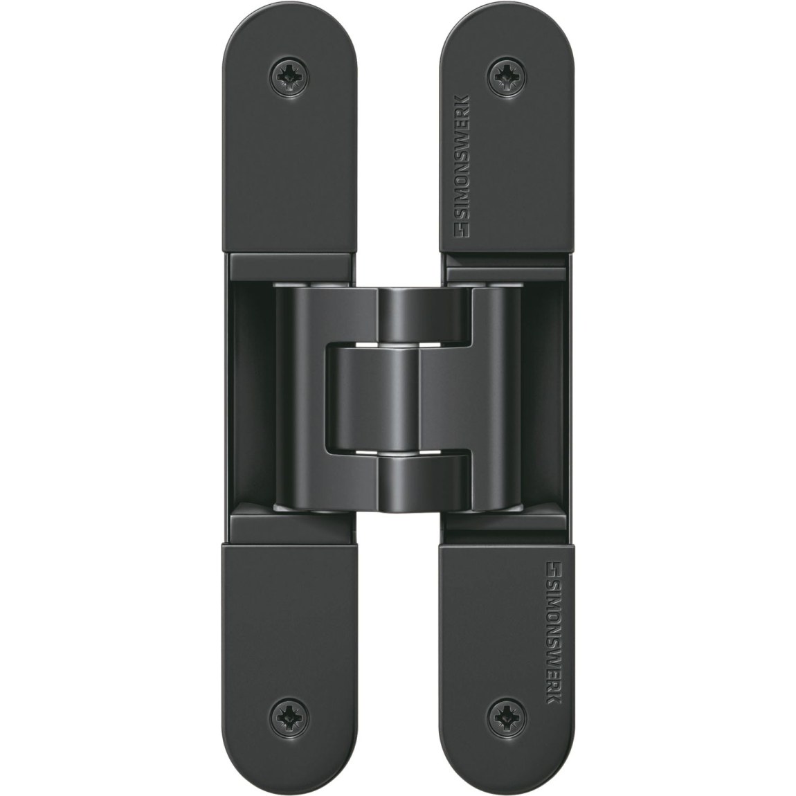 SIMONS dveřní závěs TECTUS TE 340 3D, skrytý, černý mat RAL 9005 - 