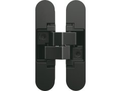 Produkt Dveřní závěs AN 160 3D, pro bezfalcové dveře, zinkový odlitek černý