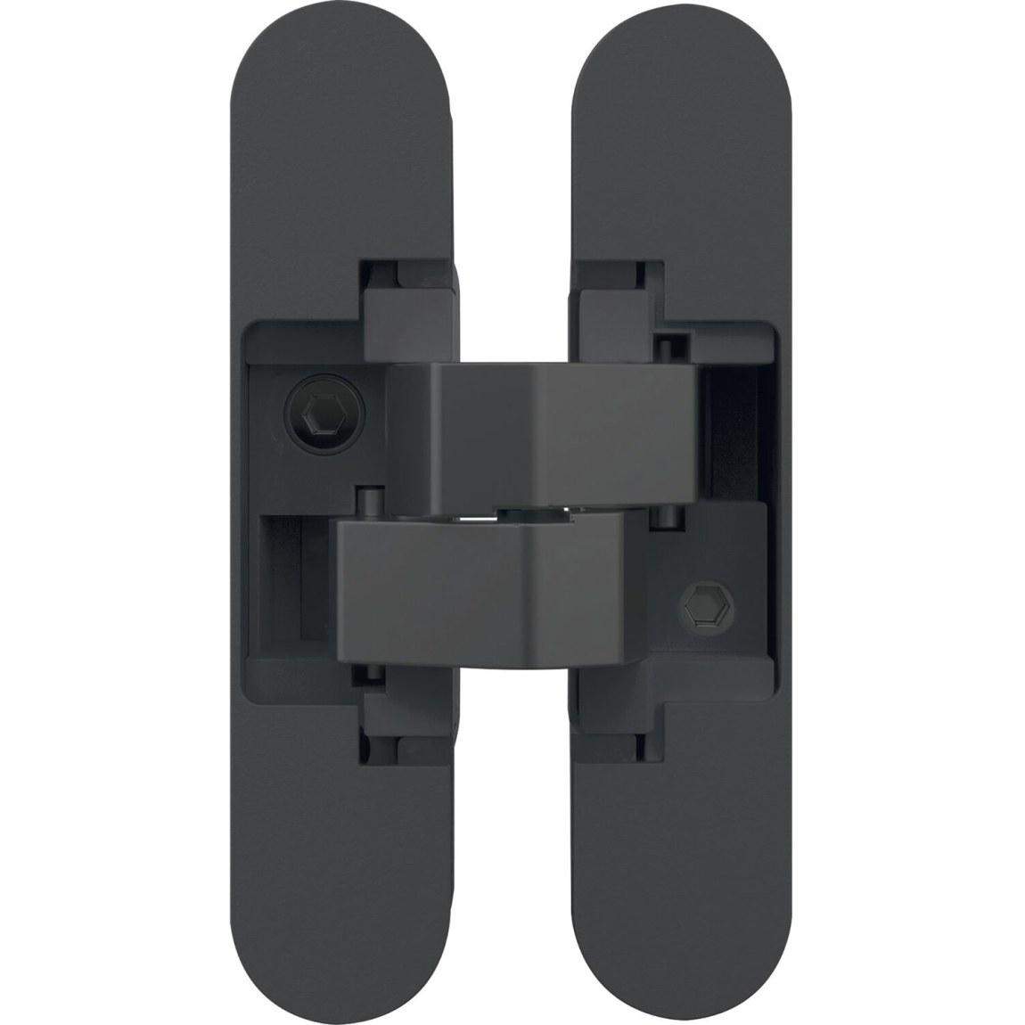 ANSELMI skrytý dveřní závěs AN 140 3D, velké balen, zamak černý - 