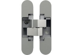 Produkt ANSELMI skrytý dveřní závěs AN 140 3D, zinkový odlitek pochromovaný matný