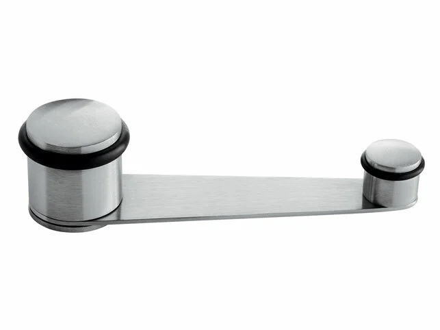 TI - Zarážka dveří dvojitá - 2613-Broušená nerez - 