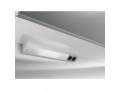 Podstavné svítidlo dvojitá zásuvka Corner Compact, 8 W, studená bílá, d 600 mm