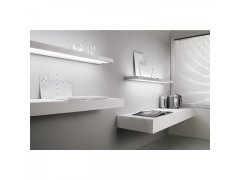 Ploché světlo do výklenku Sushi 230 V, 28 W, stud.bílá, 1200 mm, nerez efekt