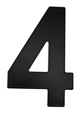 MPK - Domovní číslice "4" - 152 mm