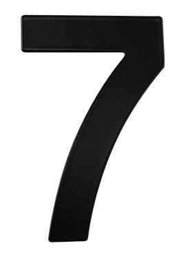 MPK - Domovní číslice "7" - 152 mm