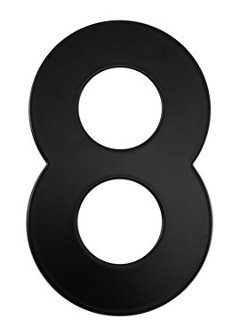 MPK - Domovní číslice "8" - 152 mm