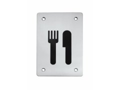 TI - Piktogram "Restaurace" - hranatý