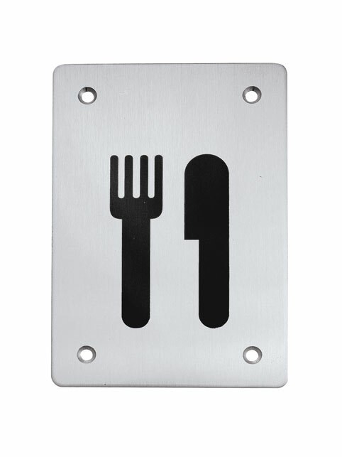 TI - Piktogram "Restaurace" - hranatý
