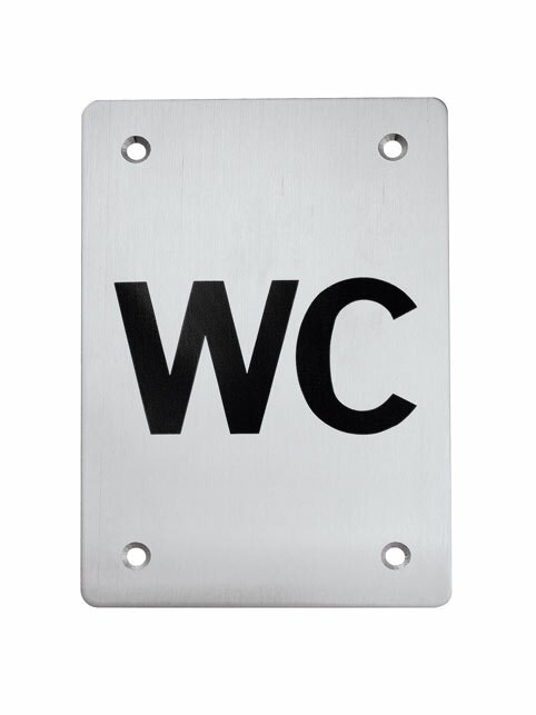 TI - Piktogram "WC" - hranatý