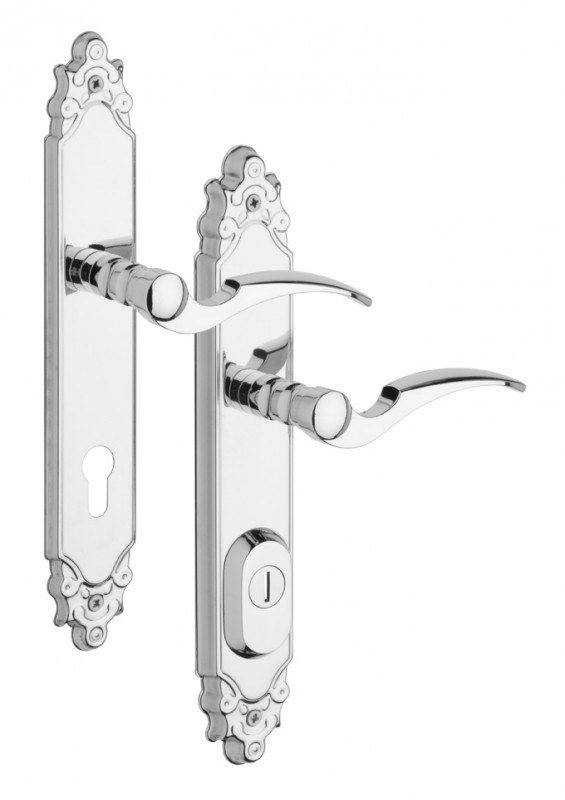MODEL R4 OZDOBNÉ - Dveře Dveřní kování, dveřní příslušenství Bezpečnostní kování Bezpečnostní kování Rostex Klika - Klika