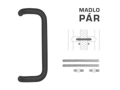 FT - MADLO kód K38 Ø 32 mm UN pár