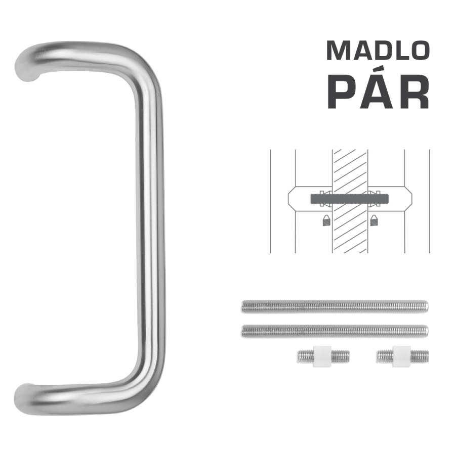 FT - MADLO kód K38 Ø 32 mm UN pár