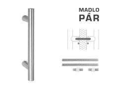 FT - MADLO kód K00 Ø 25 mm UN pár 66095