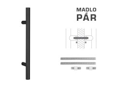 FT - MADLO kód K00 Ø 30 mm UN pár 66099