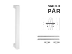 FT - MADLO kód K02K 25x25 mm UN pár