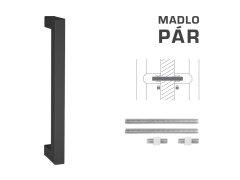 FT - MADLO kód K02K 25x25 mm UN pár 66121