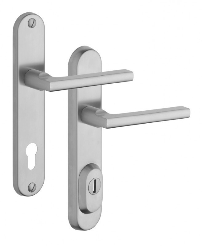 Bezpečnostní kování R4/O BRIT - Dveře Dveřní kování, dveřní příslušenství Bezpečnostní kování Bezpečnostní kování Rostex Klika - Klika