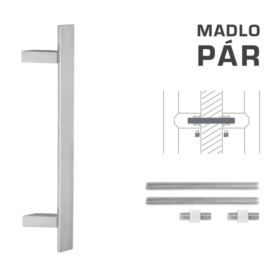 FT - MADLO kód K41Z 40x10 mm UN pár - 