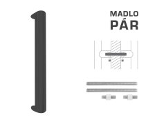 FT - MADLO kód K40 40x20 mm UN pár 66204