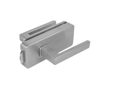 MPK - UNIQUE R8 - ZÁMEK na sklo s&nbsp;klikou QUADRA - bez otvoru přední 66239