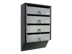 Produkt RR - POŠTOVNÍ SCHRÁNKA - SESTAVA 4 SCHRÁNEK - DEPOT 4 - T06209