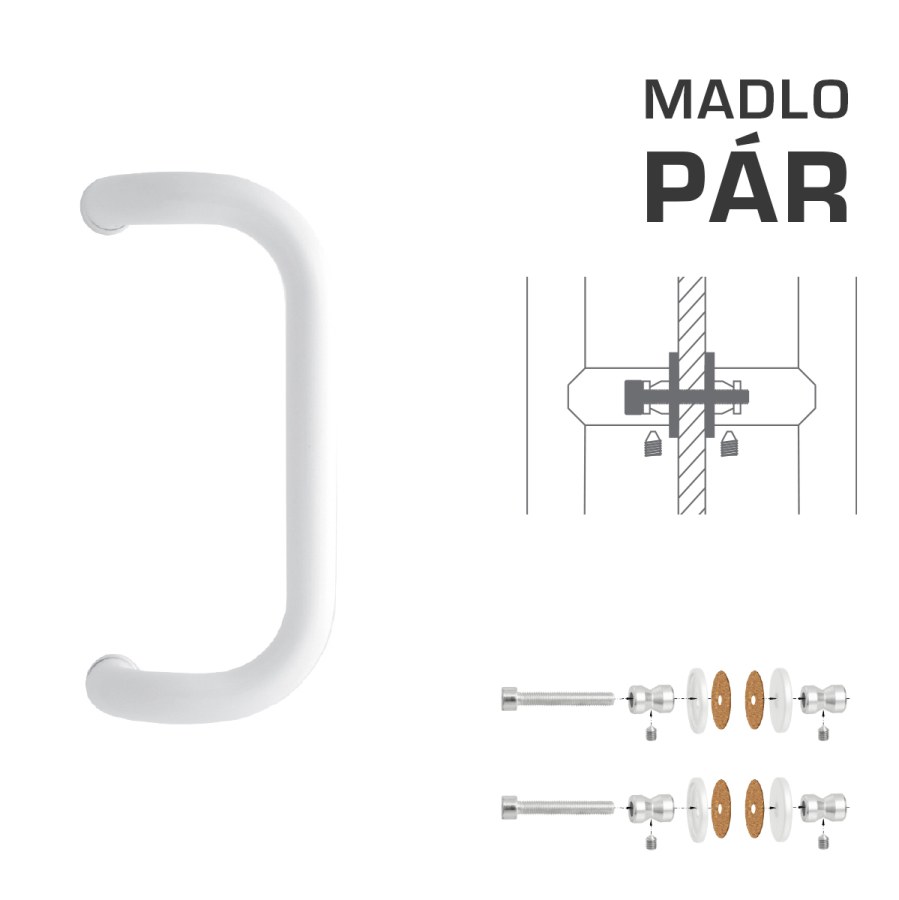 WA - MADLO M2 WA/A-S-SKLO pár